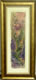 Gallery: Tulip Rising, watercolor batik, 15" x 39"